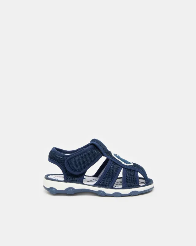 Infant Boys Navy Sounded Sandals sold by Redtag
