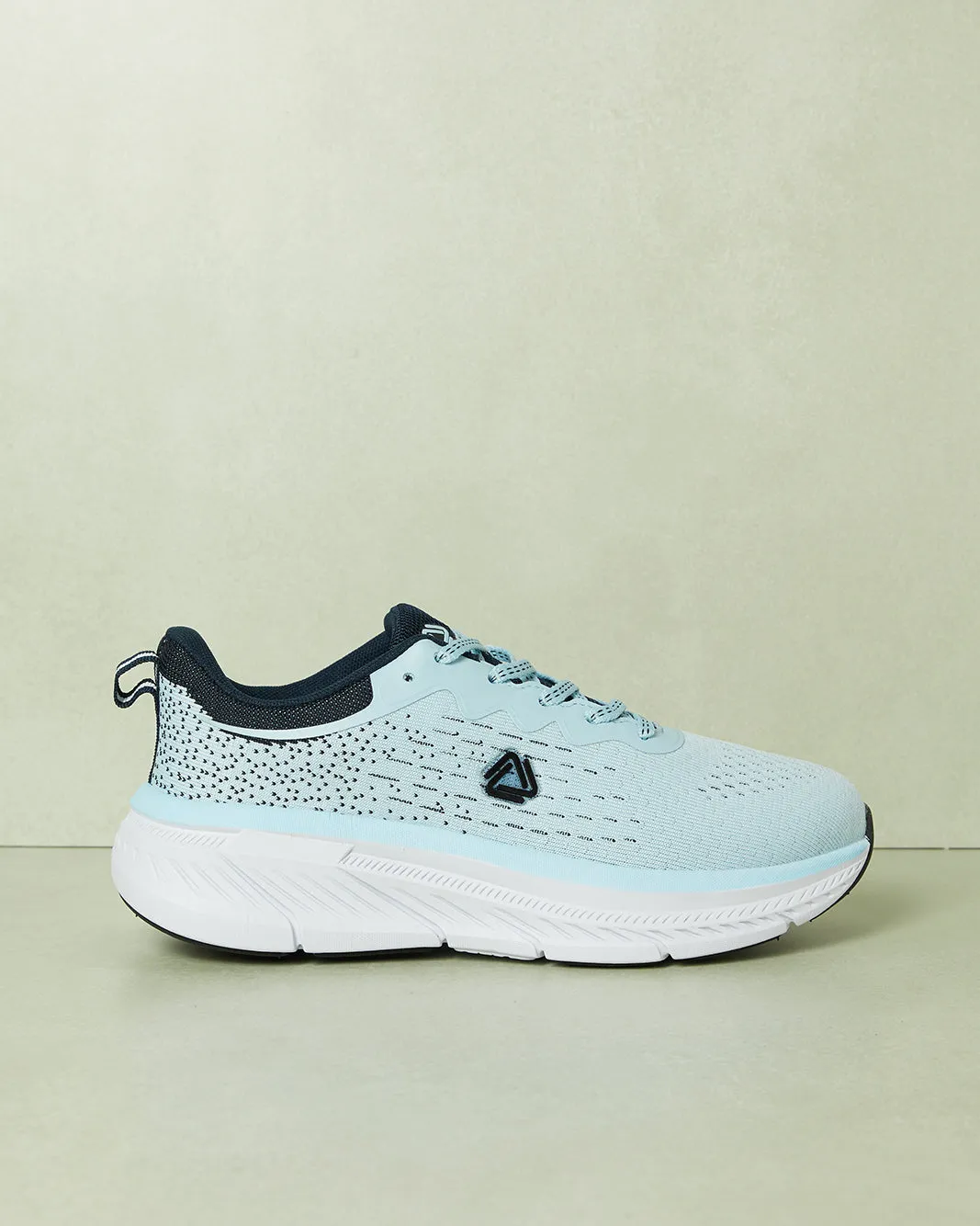 Women Blue Sporty Lace Up Sneakers sold by Redtag