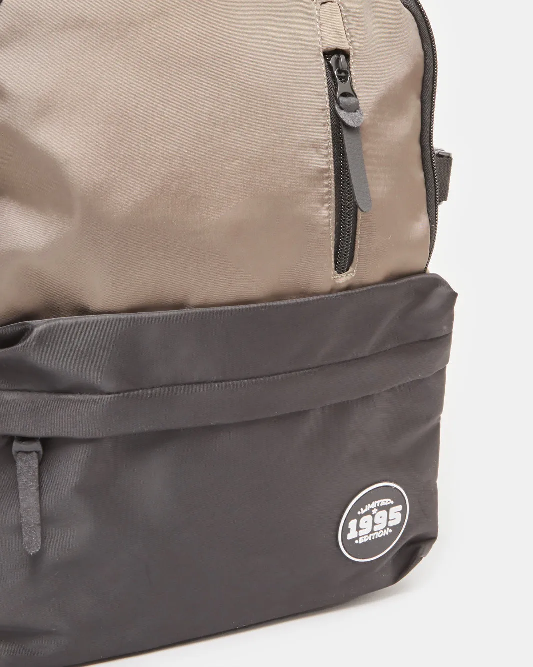 Men Black And Grey Backpack sold by Redtag product image thumbnail 3