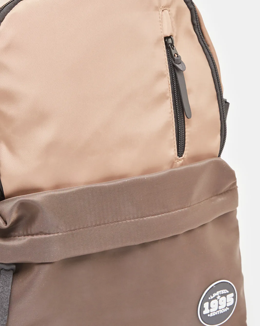 Men Beige Spacious Backpack sold by Redtag product image thumbnail 3