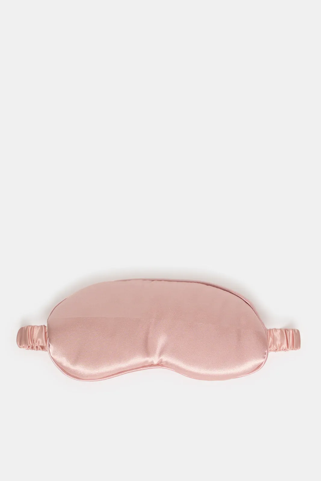 Women Pink Solid Eye Mask sold by Redtag