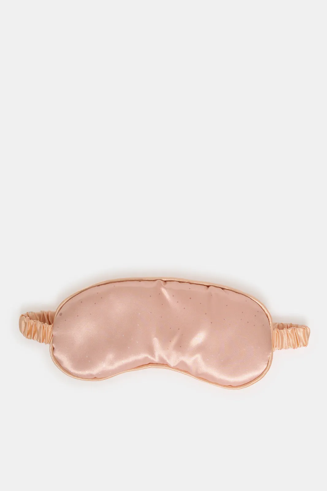 Women Pink Cotton Eye Mask sold by Redtag