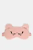 Women Pink Embellished Eye Mask sold by Redtag