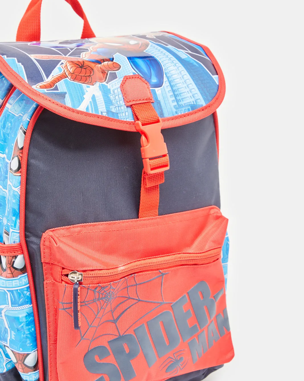 Boys Multicolour Printed Backpack sold by Redtag product image thumbnail 3