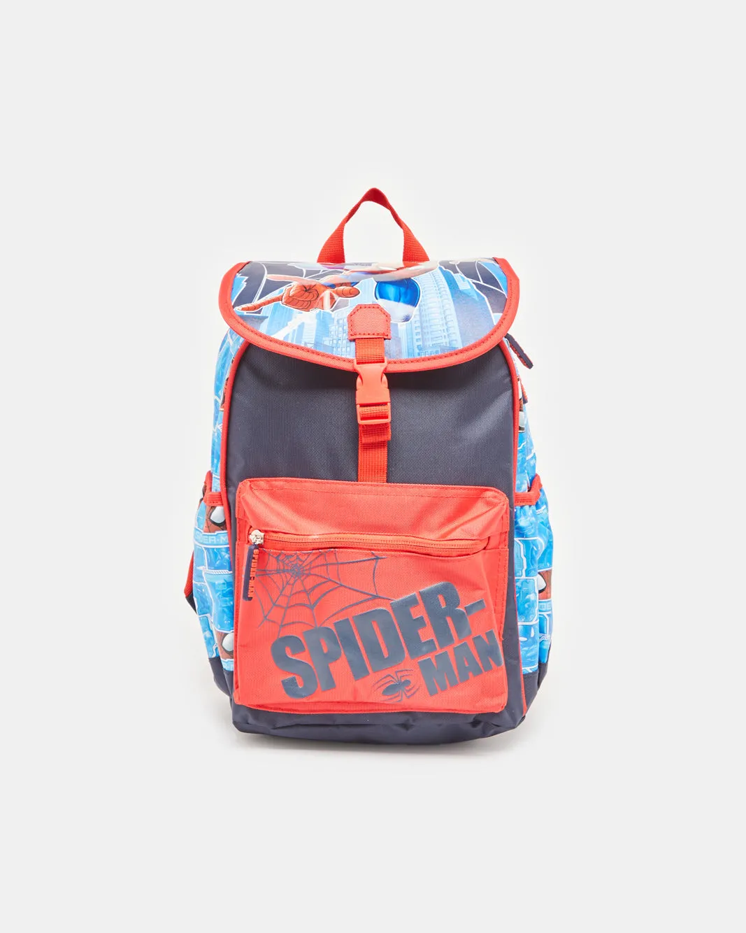 Boys Multicolour Printed Backpack sold by Redtag