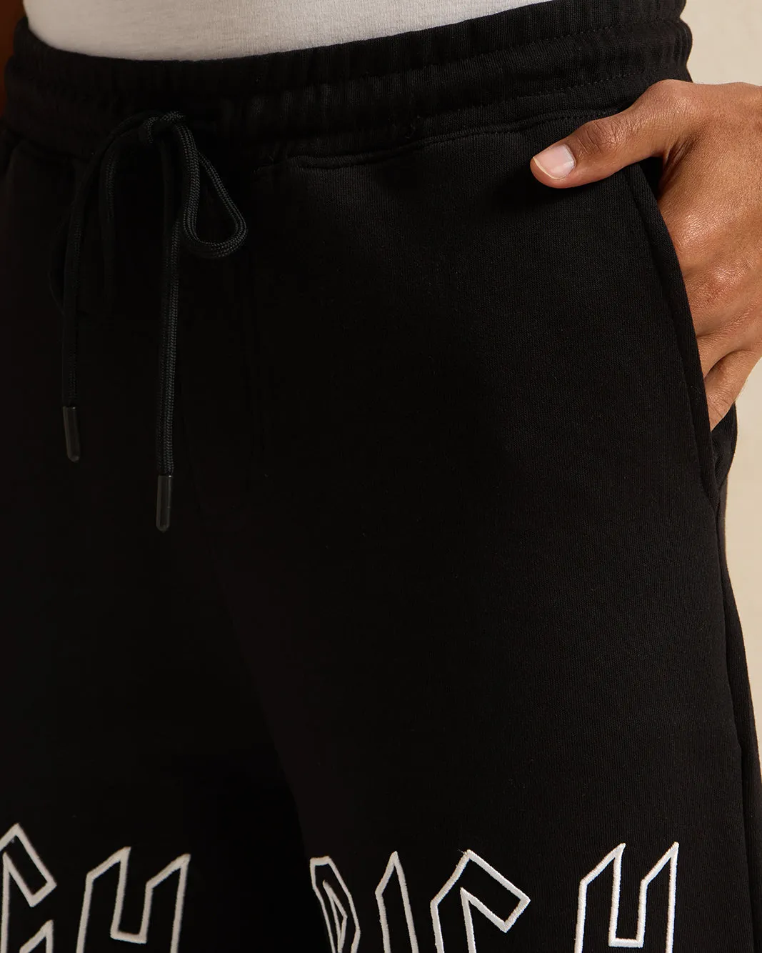 Men Black Printed Active Shorts sold by Redtag product image thumbnail 4