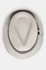 Men Grey Fedora Hat With Band sold by Redtag