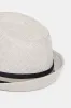 Men Grey Fedora Hat With Band sold by Redtag