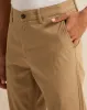 Men Beige Plain Trousers sold by Redtag