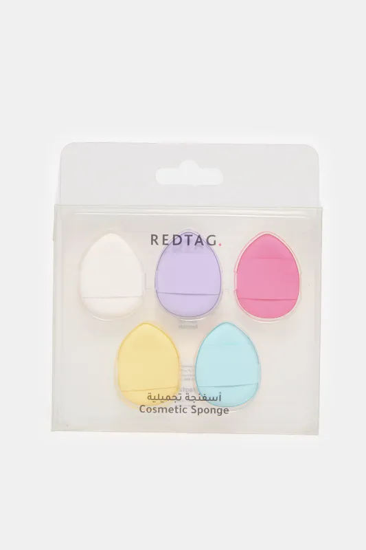 Women Assorted Cosmetic Sponge Set (5 Piece) sold by Redtag
