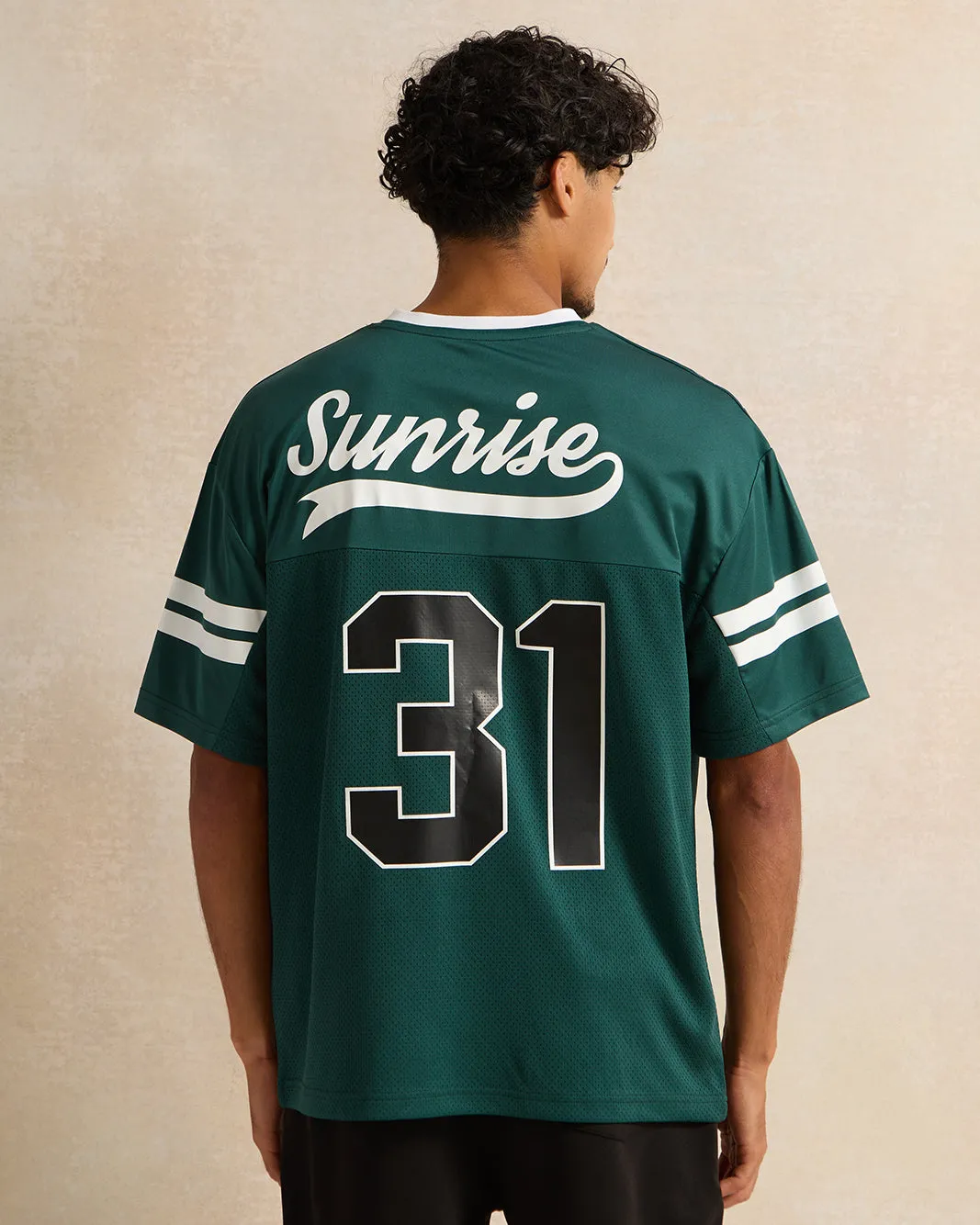 Men Green Printed T-shirt sold by Redtag product image thumbnail 3