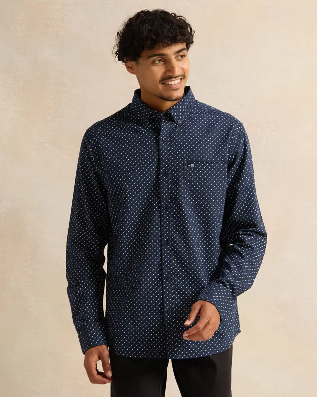 Men Navy Casual Shirt sold by Redtag