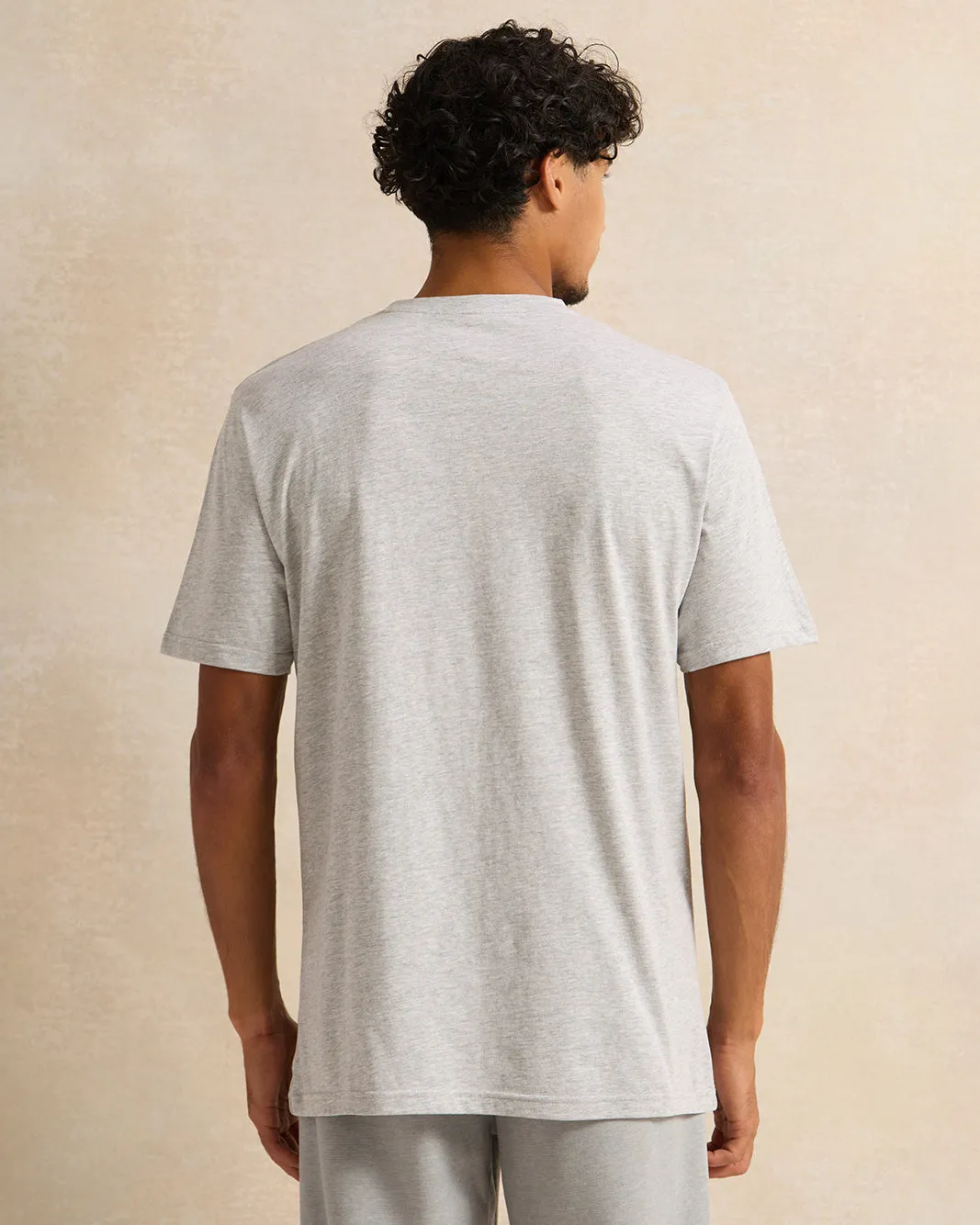 Men Grey Graphic Printed T-Shirt sold by Redtag product image thumbnail 3