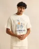 Men Ivory Graphic Printed T-Shirt sold by Redtag