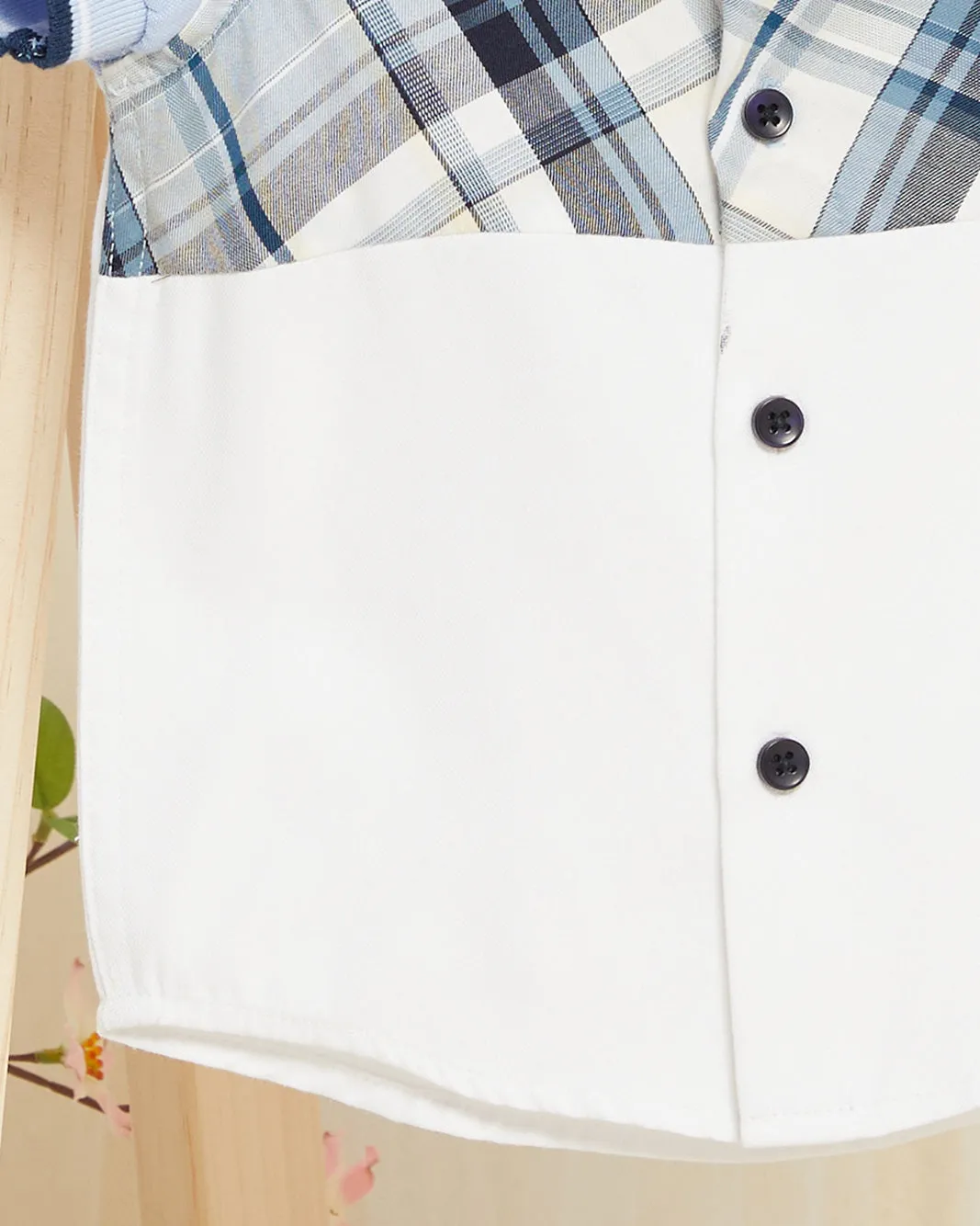 Infant Boys Blue And White Polo Shirt sold by Redtag product image thumbnail 4