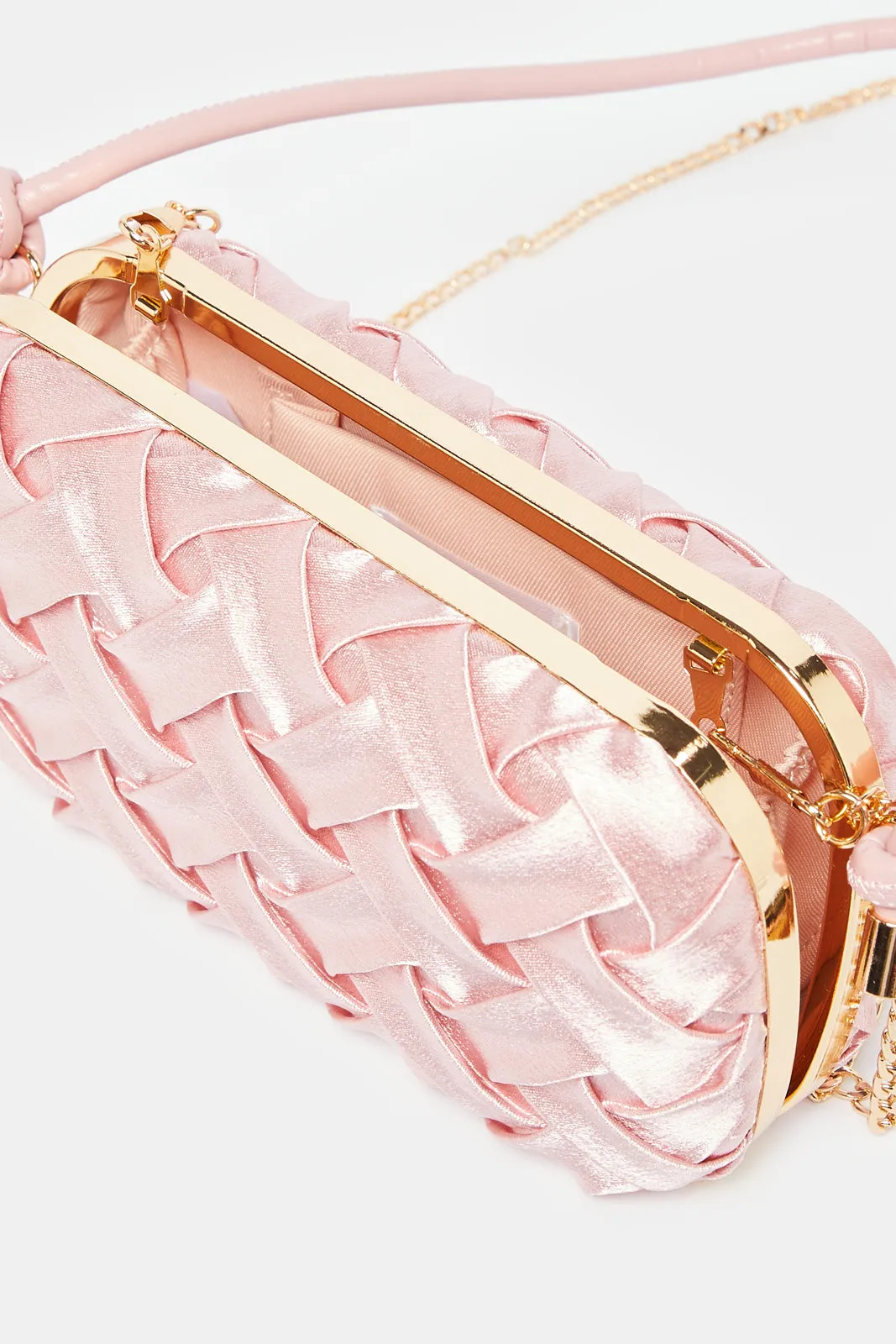 Women Pink Embellished Evening Bag sold by Redtag product image thumbnail 4