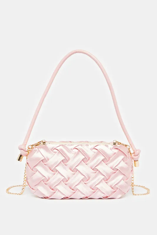 Women Pink Embellished Evening Bag sold by Redtag