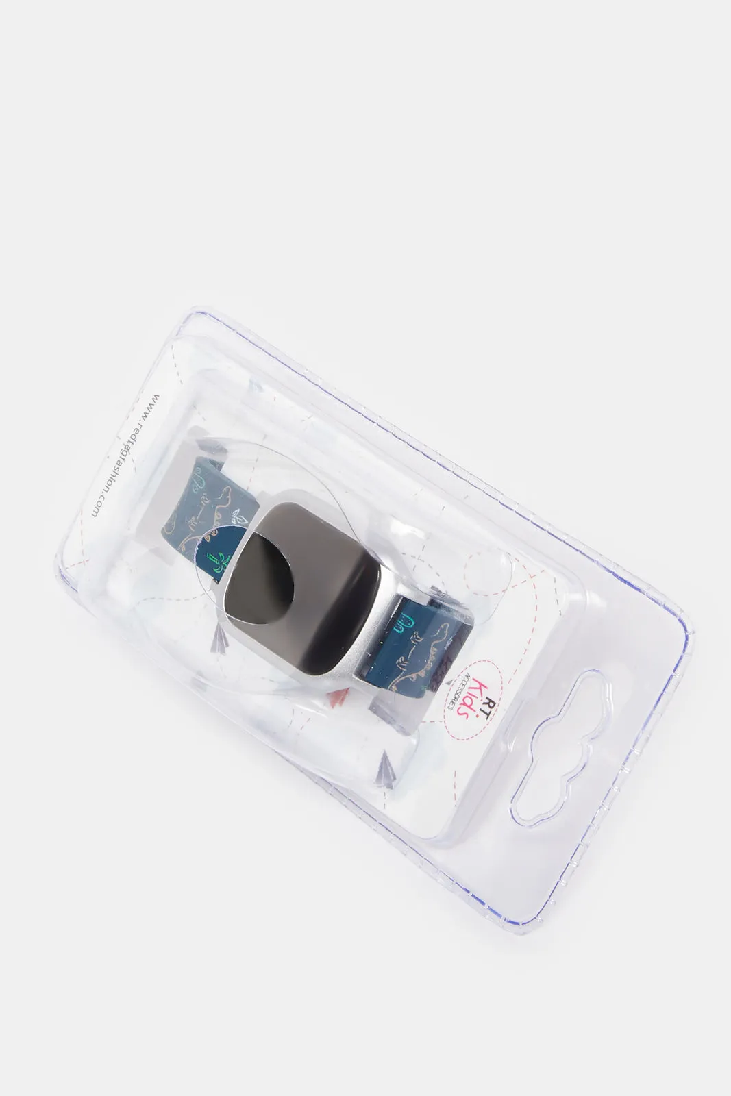 Boys Navy Printed Digital Watch sold by Redtag product image thumbnail 3