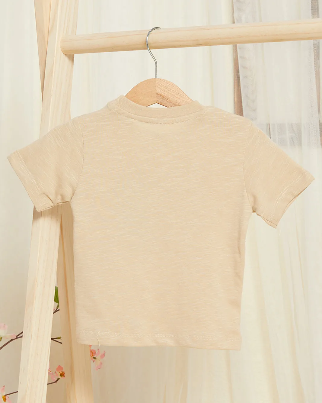 Infant Boys Beige Tiger Print T-shirt sold by Redtag product image thumbnail 4