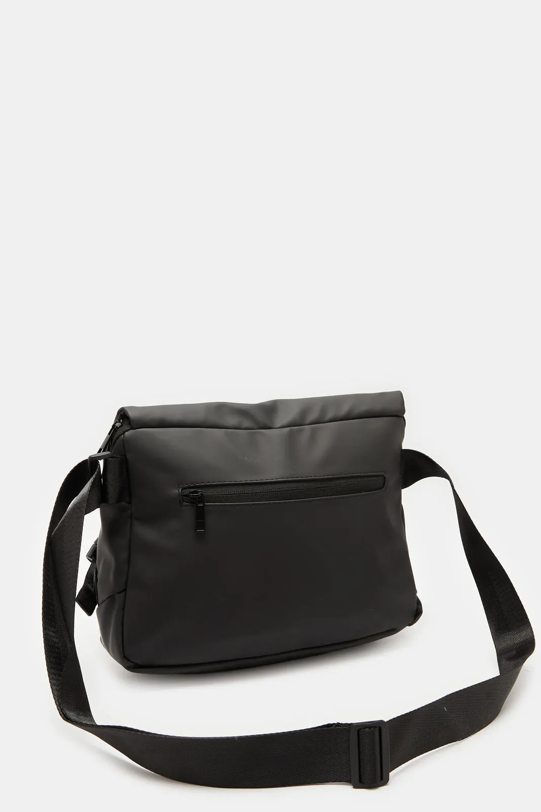 Men Black Cross Body Bag sold by Redtag product image thumbnail 2