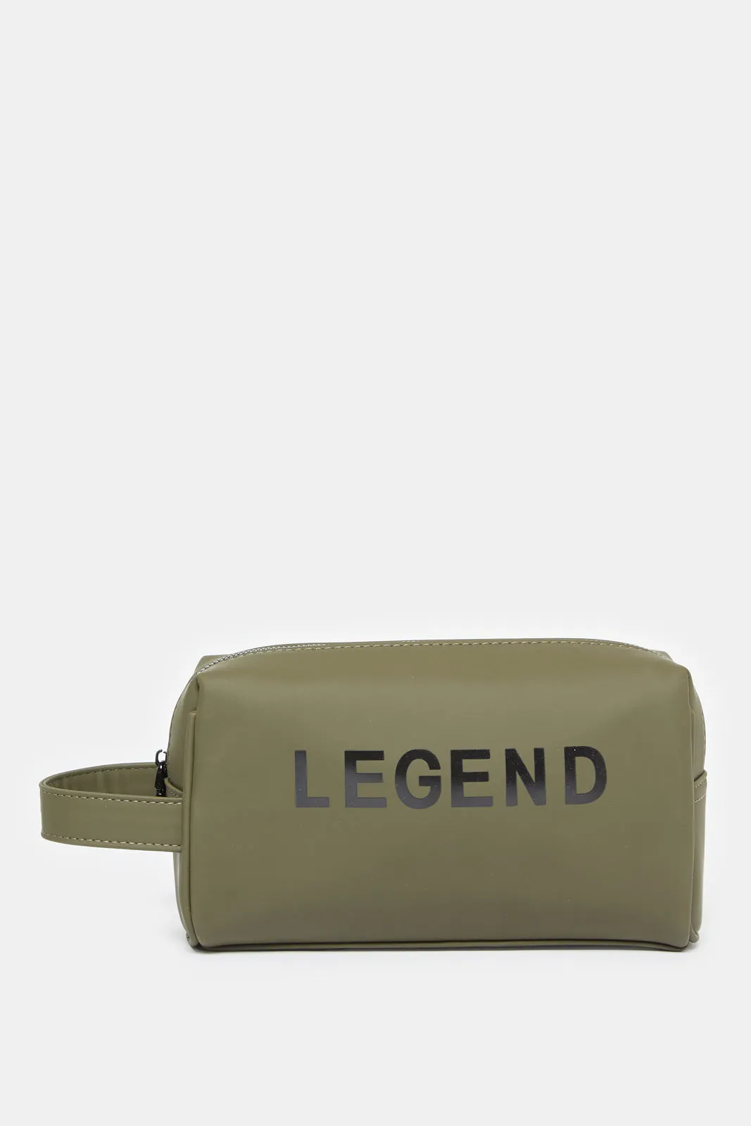 Men Brown Legend Toiletry Bag sold by Redtag