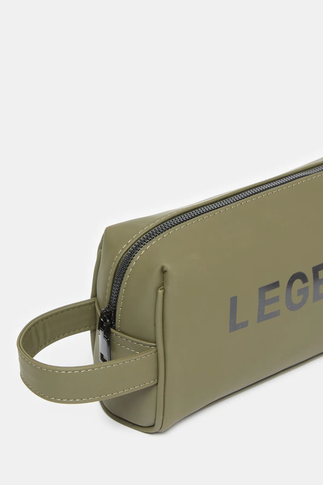 Men Brown Legend Toiletry Bag sold by Redtag product image thumbnail 2