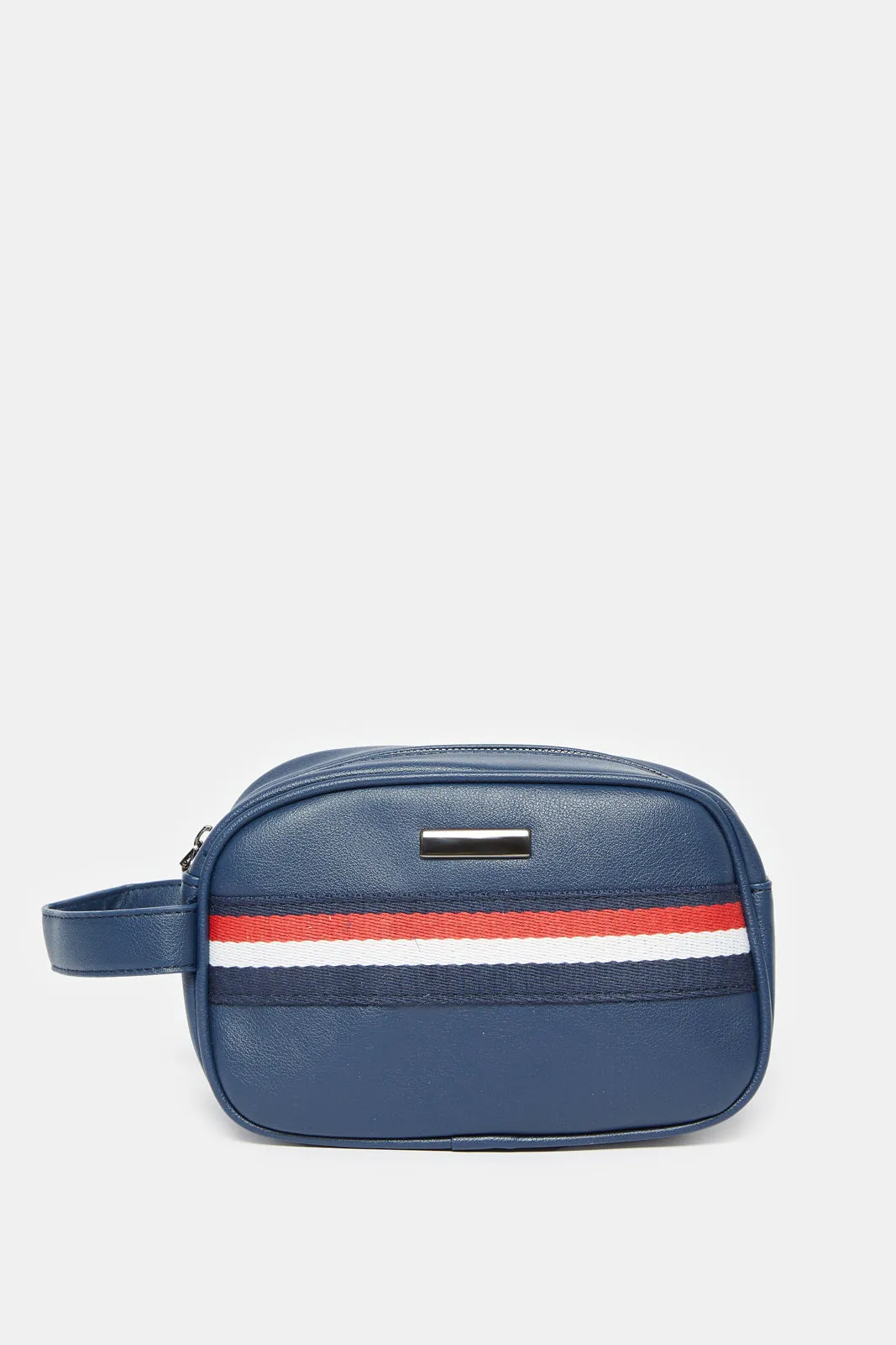 Men Navy Toiletry Bag sold by Redtag