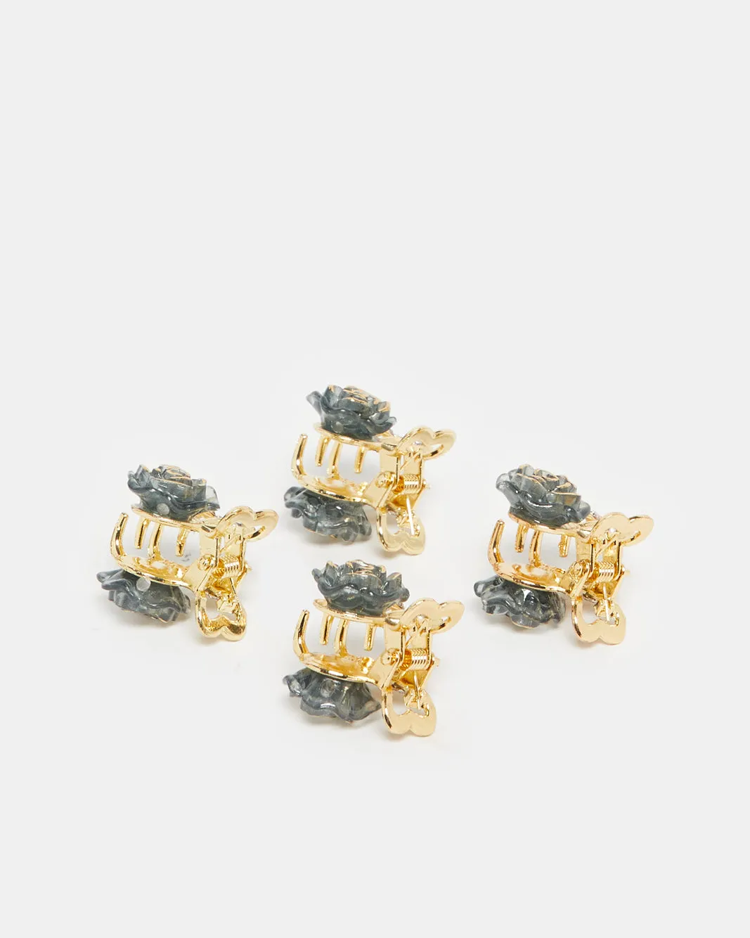 Women Gold Embellished Hair Clip (Pack of 4) sold by Redtag product image thumbnail 2