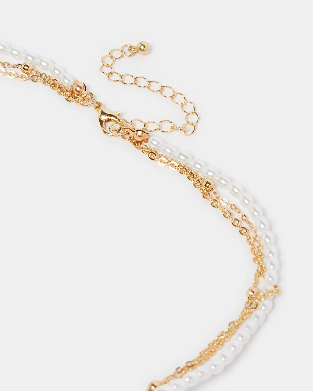 Women Gold Embellished Necklace sold by Redtag product image thumbnail 3
