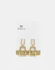 Women Gold Embellished Earrings sold by Redtag