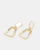 Women Gold Embellished Earrings sold by Redtag