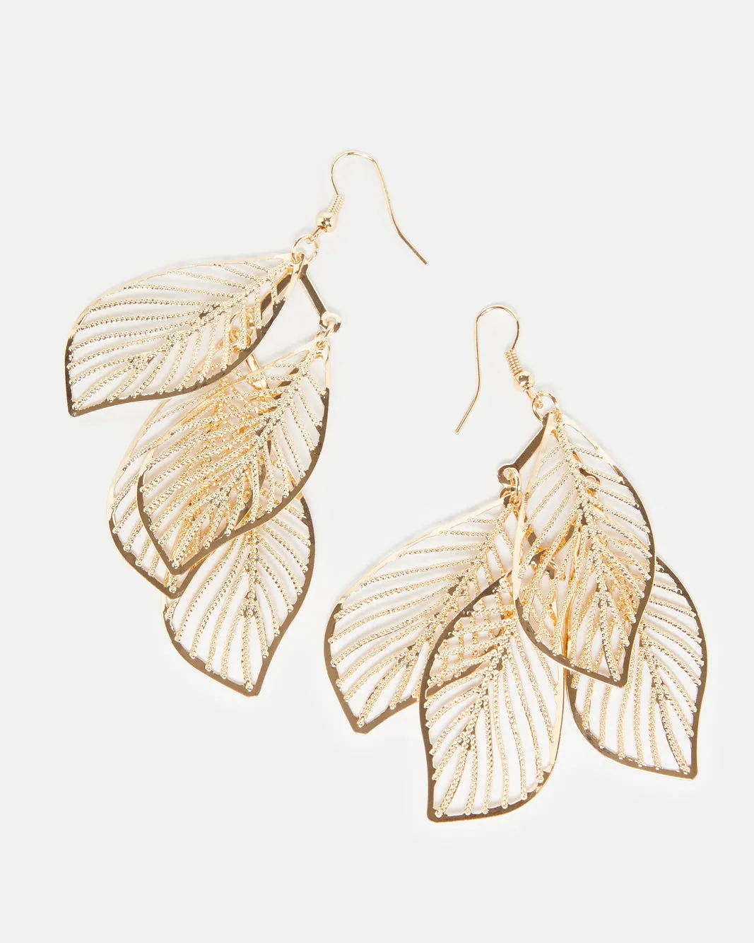 Women Gold Embellished Earrings sold by Redtag product image thumbnail 2