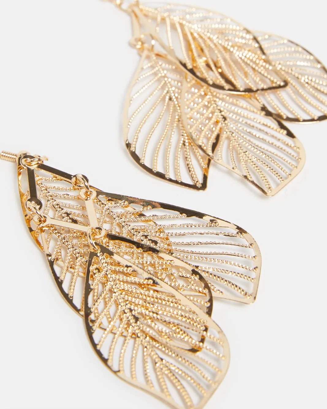 Women Gold Embellished Earrings sold by Redtag product image thumbnail 3