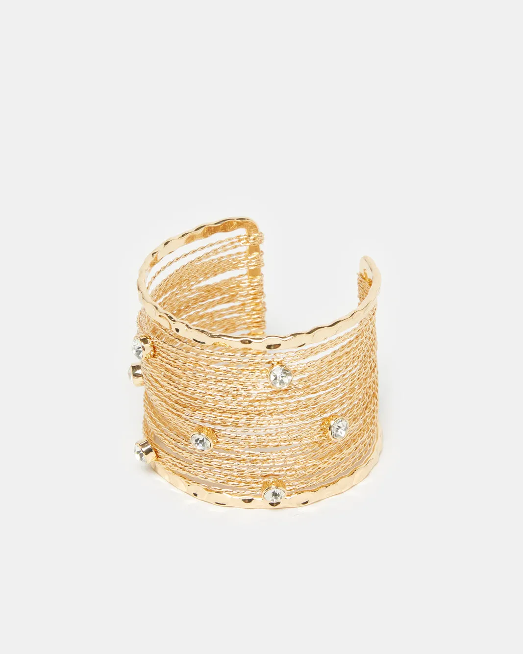 Women Gold Embellished Bracelet sold by Redtag