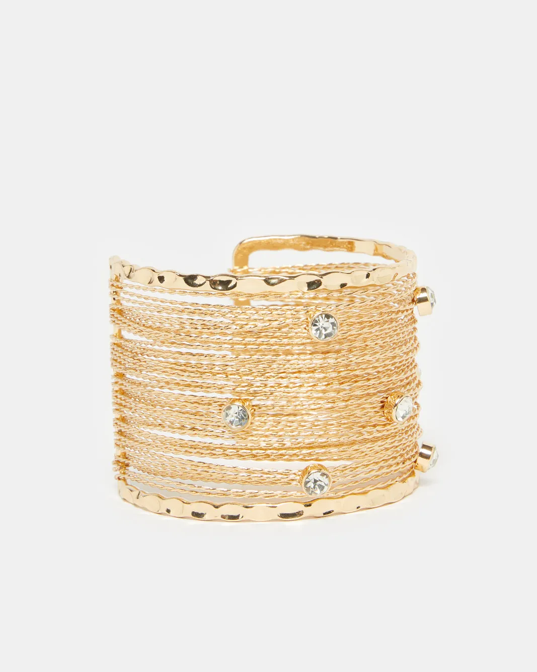 Women Gold Embellished Bracelet sold by Redtag product image thumbnail 3