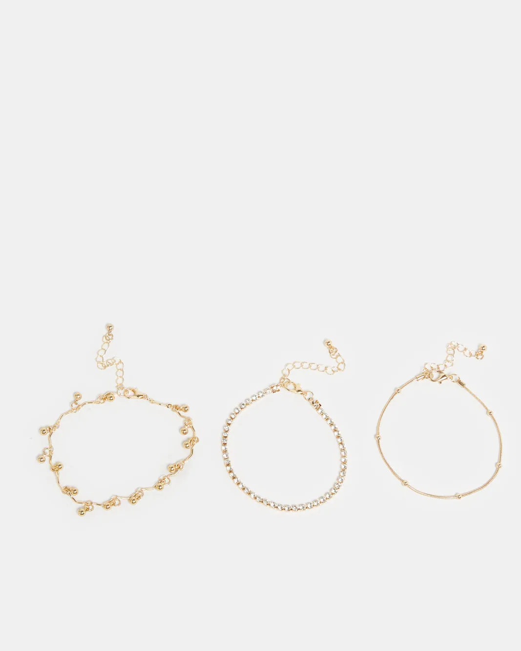 Women Gold Embellished Bracelets Set (5 Piece) sold by Redtag product image thumbnail 3