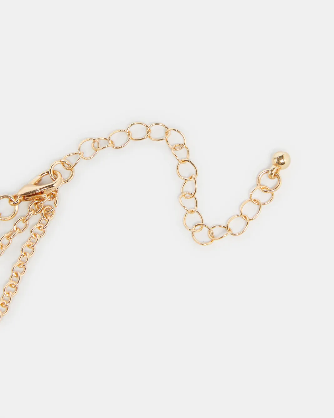 Women Gold Embellished Anklet sold by Redtag product image thumbnail 3