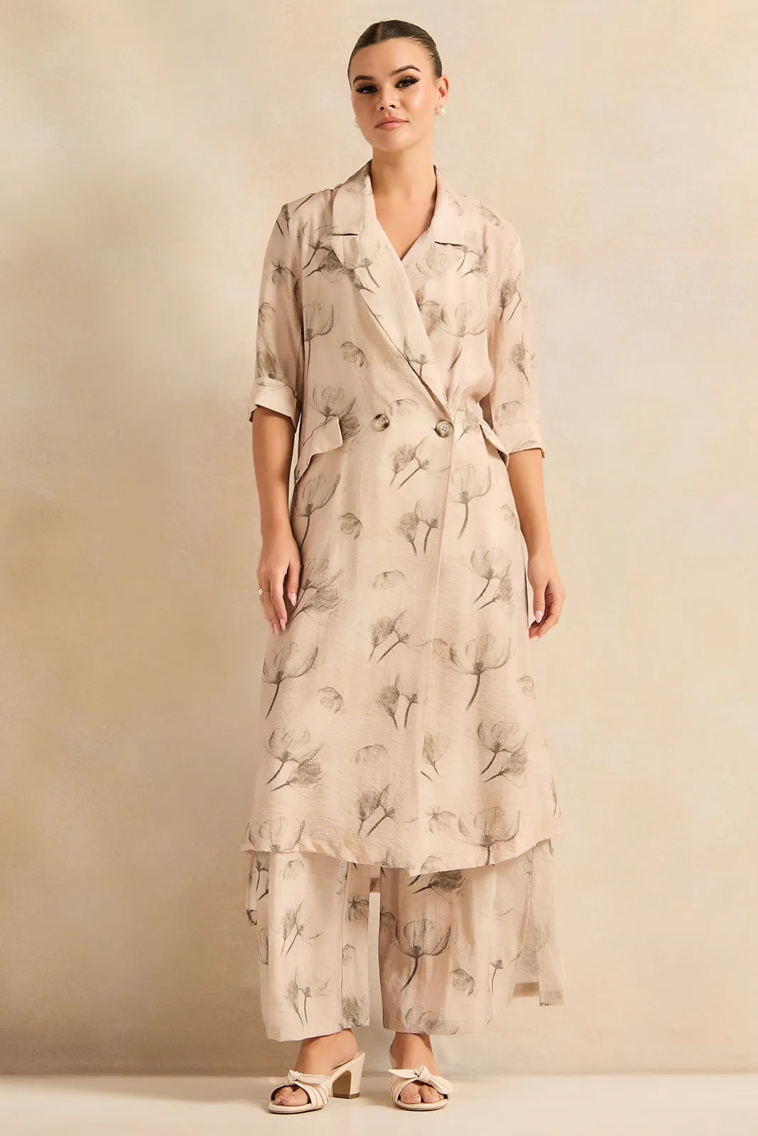 Women Printed Wide Leg Trouser sold by Redtag product image thumbnail 2