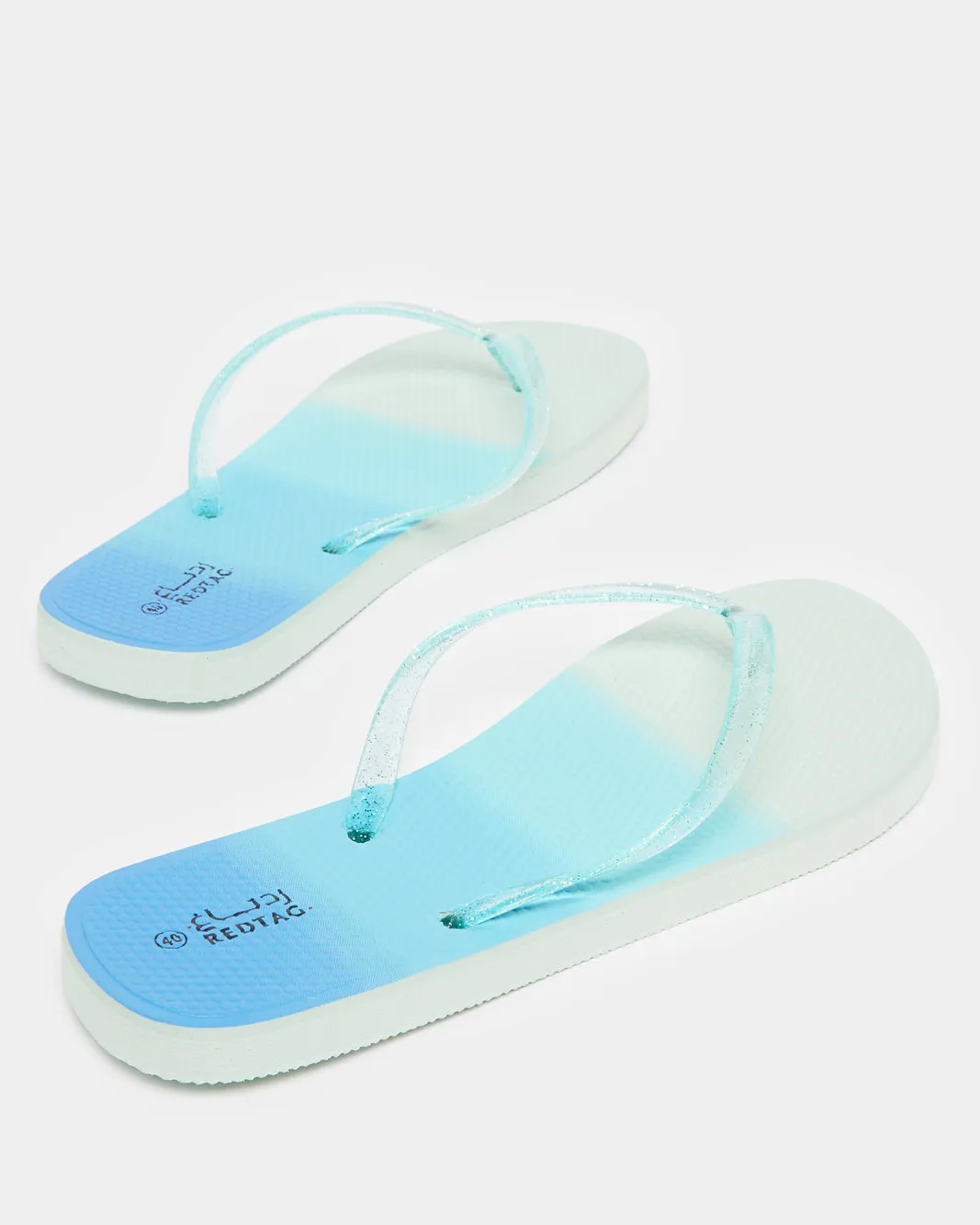 Women Blue Embellished Flip Flop sold by Redtag product image thumbnail 4