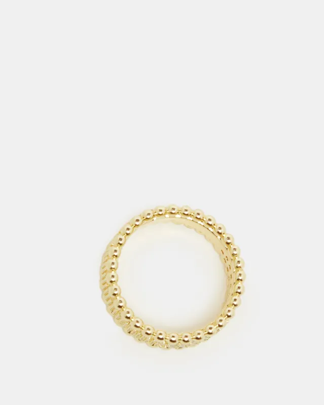 Women Gold Embellished  Ring sold by Redtag