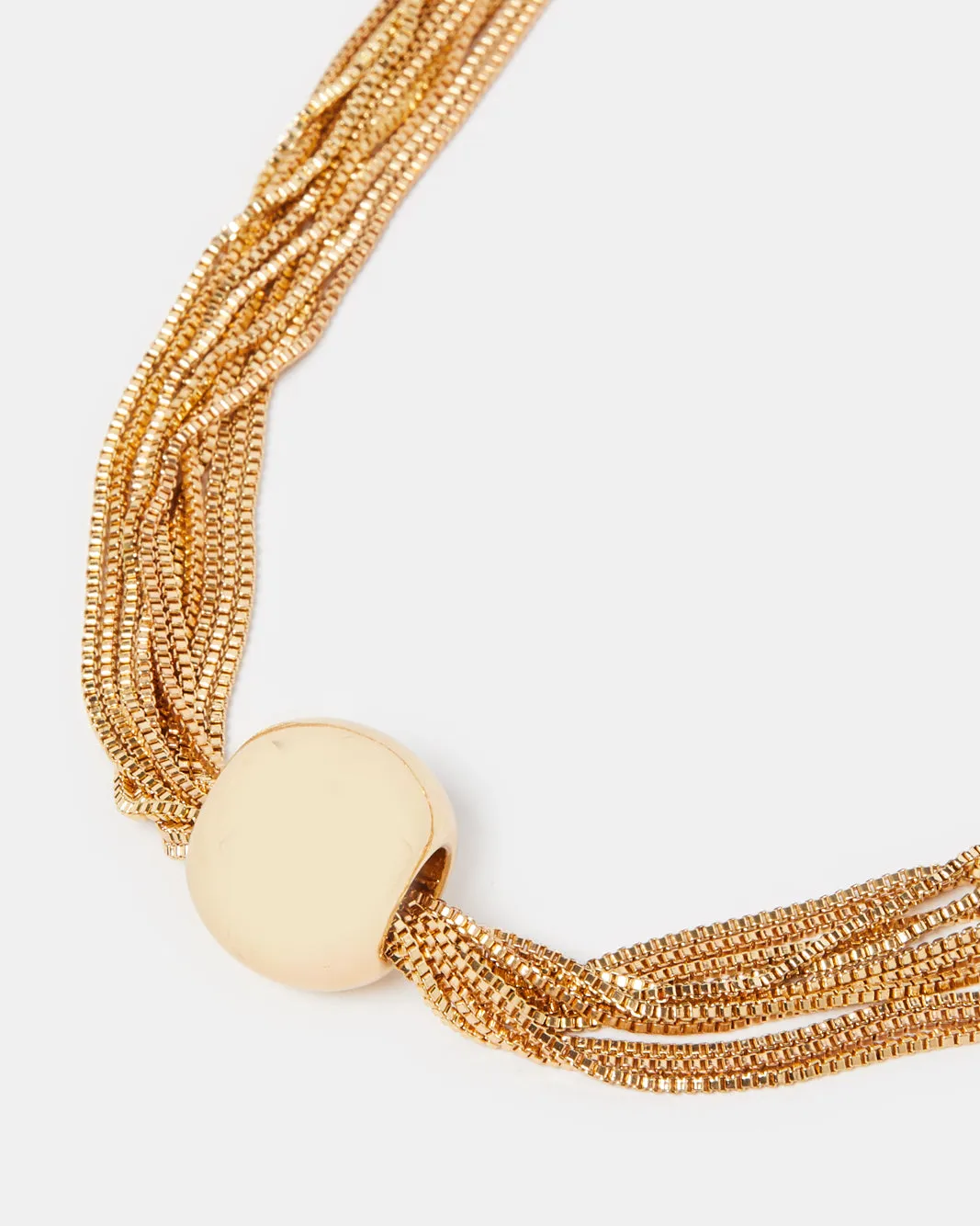 Women Gold Embellished Necklace sold by Redtag product image thumbnail 2