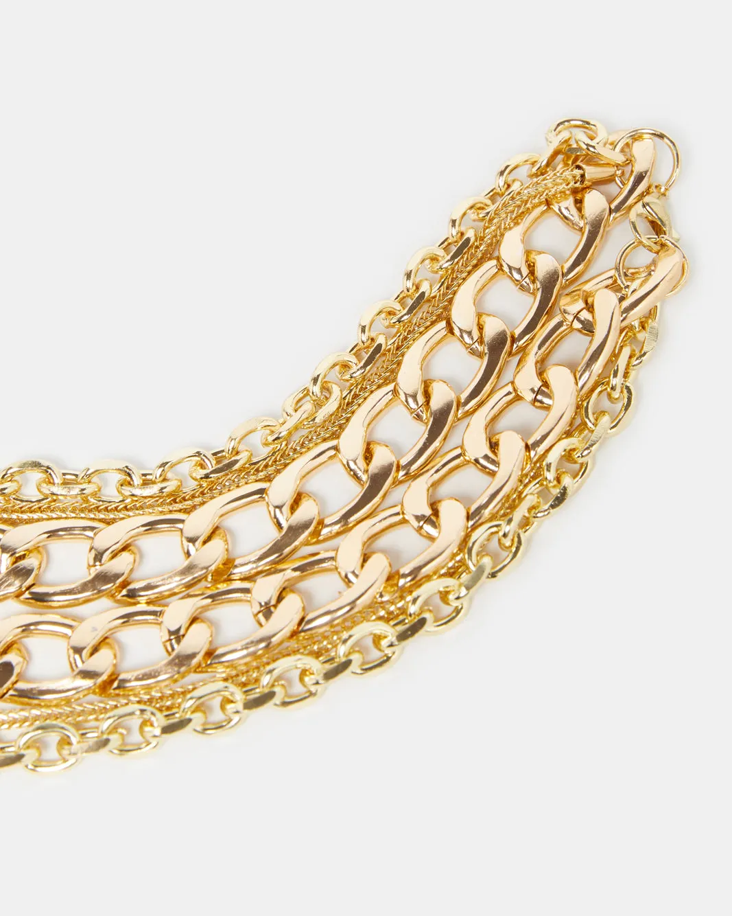 Women Gold Embellished Necklace sold by Redtag product image thumbnail 3