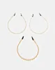 Women Beige And Brown Solid Headband Set (Pack of 3) sold by Redtag