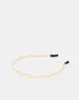 Women Beige And Brown Solid Headband Set (Pack of 3) sold by Redtag
