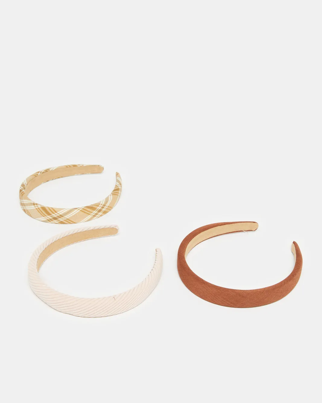 Women Assorted Solid Headband Set (Pack of 3) sold by Redtag