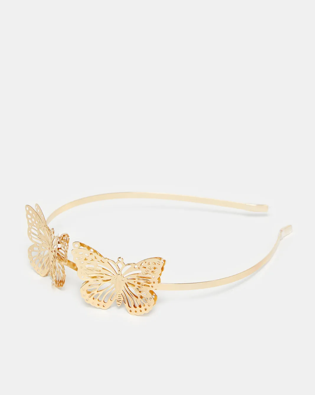 Women Gold embellished Headband sold by Redtag