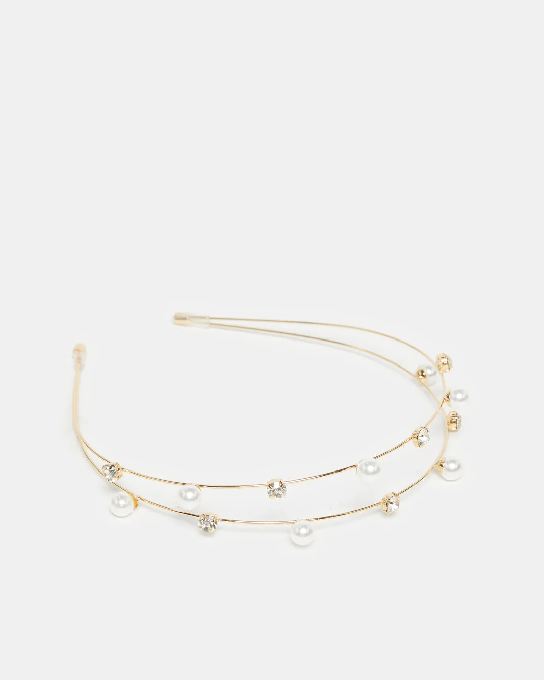 Women Gold Beads Headband sold by Redtag product image thumbnail 3