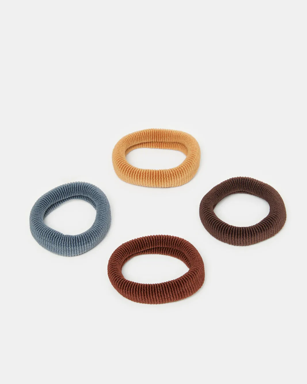 Women Assorted Plain Elastic Hair Band Set (4 Piece) sold by Redtag