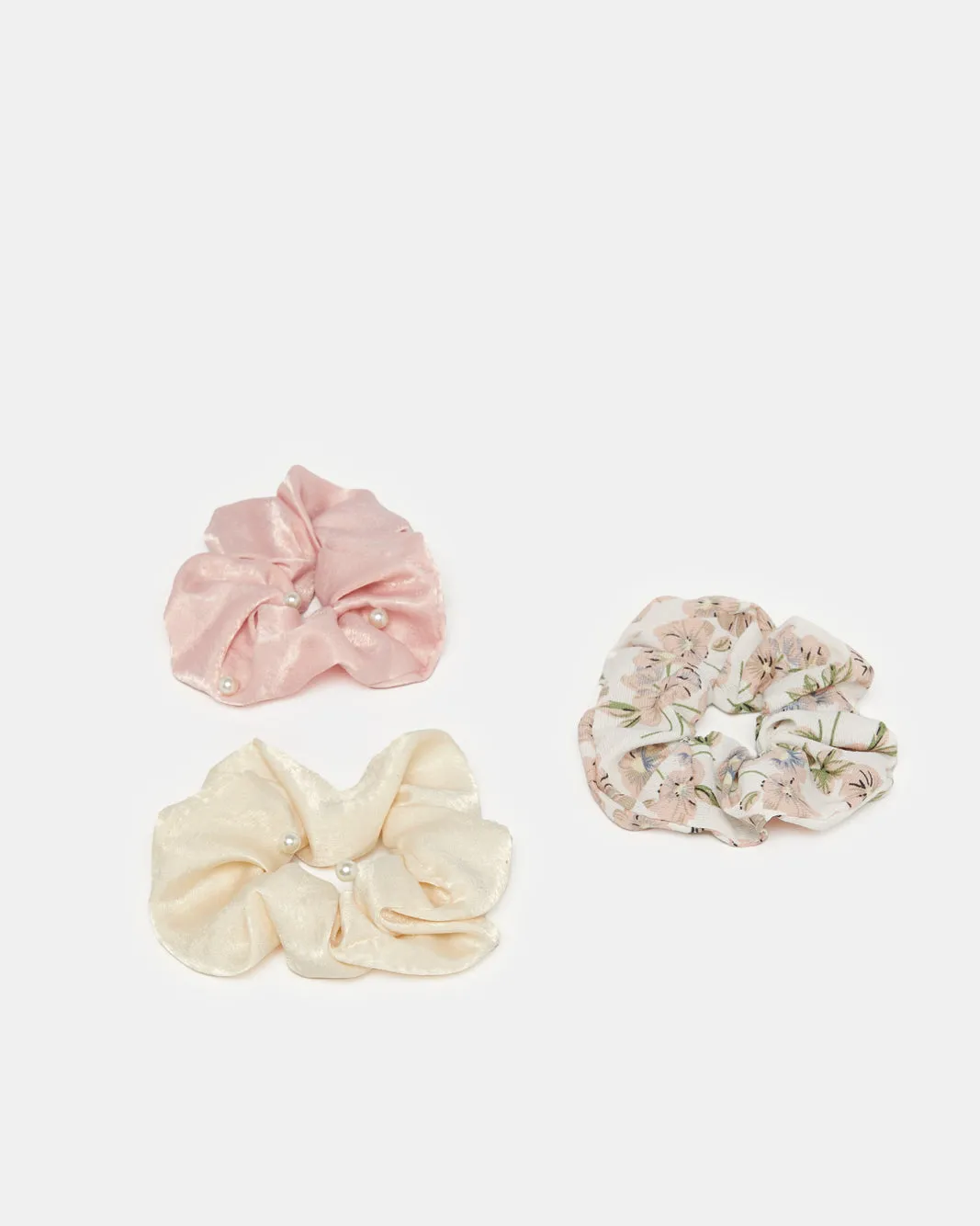 Women Assorted Printed Elastic Hair Band Set (3 Piece) sold by Redtag