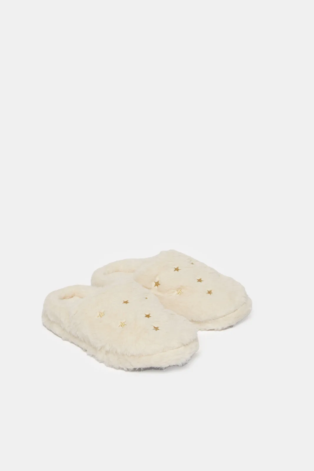 Women Beige Closed Toe Slipper sold by Redtag product image thumbnail 2